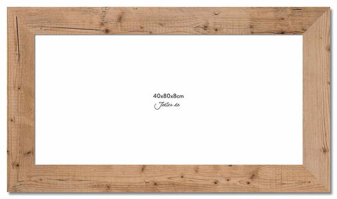 Altholzbilderrahmen 40x80|8cm